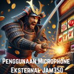 Penggunaan Microphone Eksternal Jam350